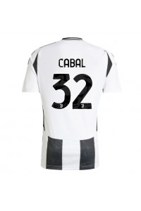 Fotbalové Dres Juventus Juan Cabal #32 Domácí Oblečení 2024-25 Krátký Rukáv